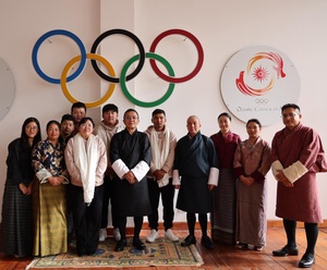 Bhutan NOC felicitates chess candidate masters