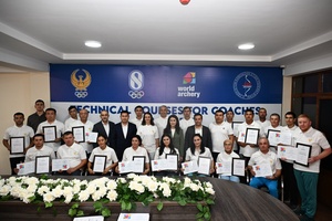 Uzbekistan NOC holds archery workshop for coaches