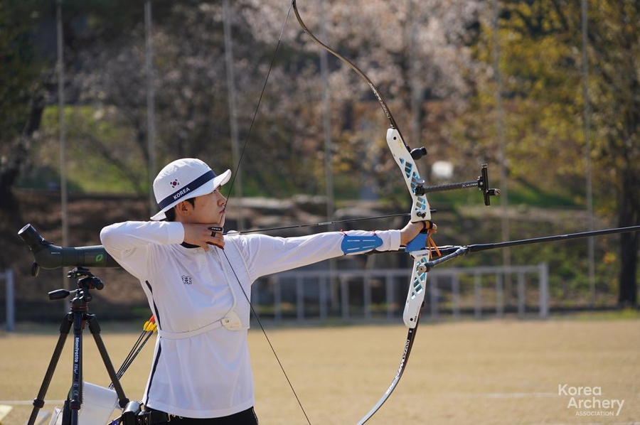 An San won three gold medals at Tokyo 2020. © Korean Archery Association