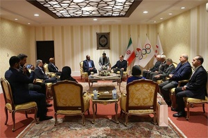 Iran NOC President says hosting major sports events boosts peace and brotherhood