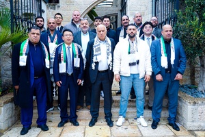 Palestine NOC holds farewell ceremony for Sanya-bound delegation