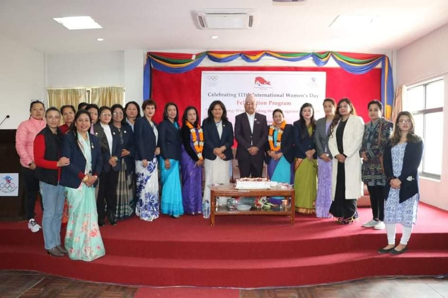 Nepal NOC honours inspiring duo on International Women’s Day
