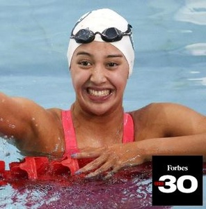 Nepali swim champ Singh named in Forbes list of young trailblazers