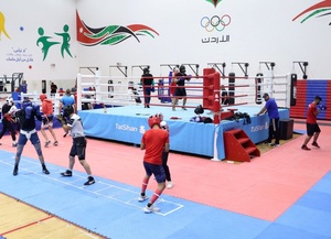 Boxers from Jordan and Iran hold joint training camp in Amman