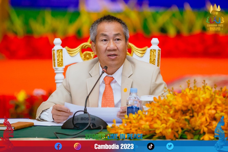 NOCC Secretary General Vath Chamroeun. © CAMSOC