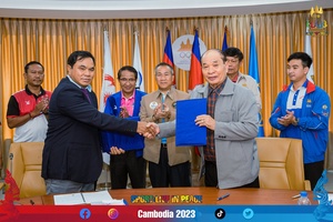 Cambodia NOC hosts chinlone meeting ahead of SEA Games