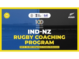 India and New Zealand mark 100 years of sporting ties with rugby coaching programme
