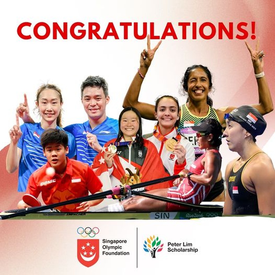 Singapore’s Paris 2024 team includes eight Peter Lim scholarship beneficiaries