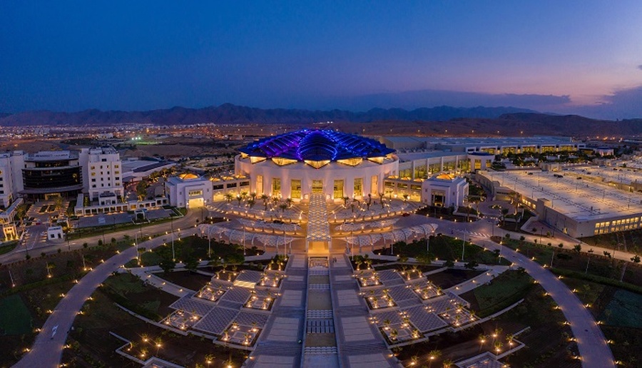 Oman Convention & Exhibition Centre, venue for 2022 World Race Walking Team Championships from March 1-6, 2022. © Times of Oman