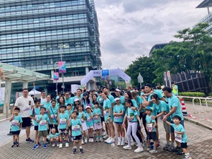 AINAGOC inspired by energy and enthusiasm at Asian Games Fun Run in Hong Kong