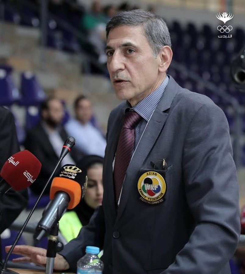 Jordan Olympic Committee Board member Dr. Moeen Al-Faouri. ©  JOC