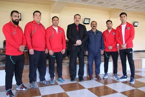 Afghanistan NOC President wishes weightlifting team all the best in Tokyo qualifying bid