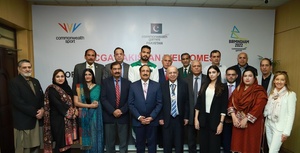 Lord Mayor of Birmingham warmly welcomed by Commonwealth Games Association of Pakistan