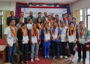 Former taekwondo star Deepak Bista elected President of Nepal Olympians Association