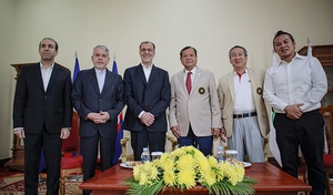 The NOCs of Cambodia and Iran discuss signing MoU to forge closer sporting ties