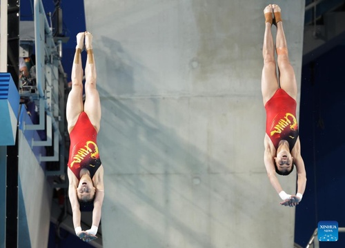 China’s ‘dream team’ secures 50th diving gold in Olympic history