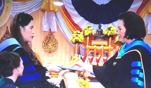OCA EB member receives honorary doctorate in Thailand