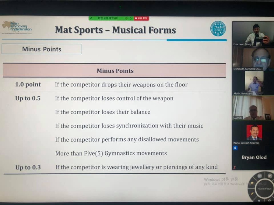 © Asian Kickboxing Federation