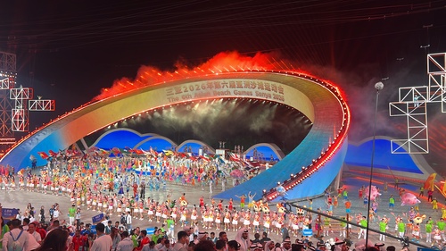 Unity takes centre stage at Asian Beach Games opening ceremony