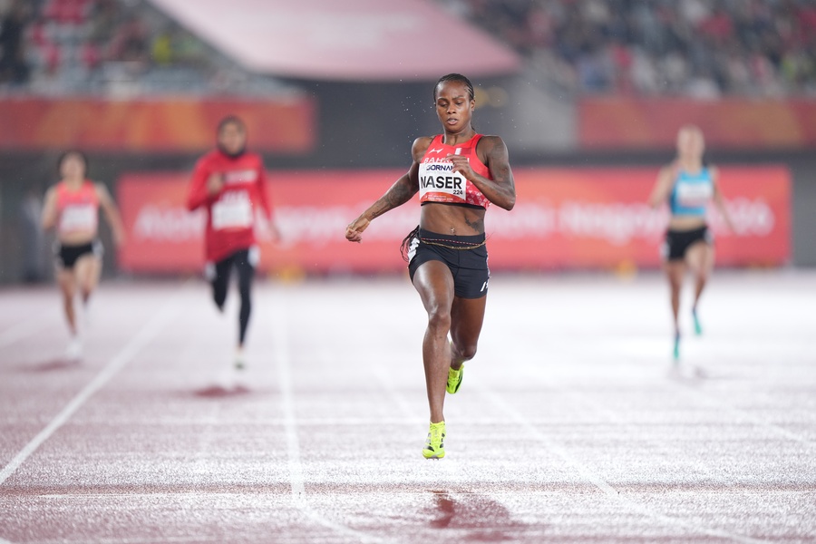 Naser shatters record in the rain at Asian Games
