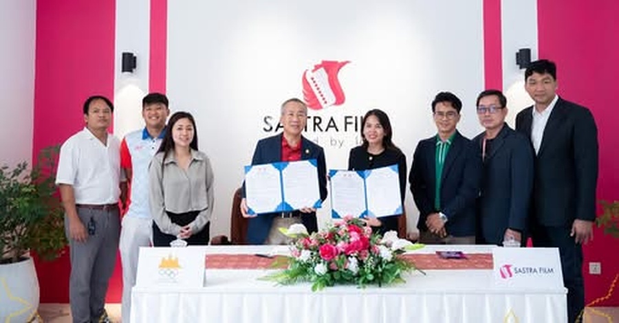 Cambodia NOC signs MoU with Sastra Film