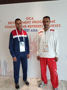 Yemeni athletic coaches Samer and Ali keen to spread the OCA message