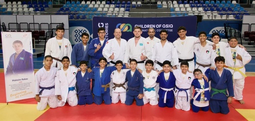 Children of Asia Games alumnus Maxim Rakov holds judo masterclass in Kuwait