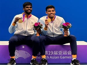 Hangzhou Asian Games badminton gold medalists win India’s highest sporting award