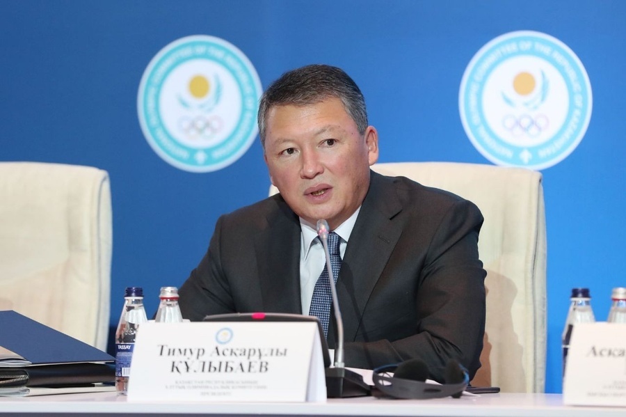 Kazakhstan Olympic Committee President Timur Kulibayev. © Olympic.kz
