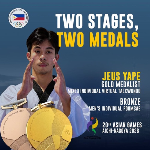Philippines’ poomsae star wins first virtual taekwondo title of Asian Games