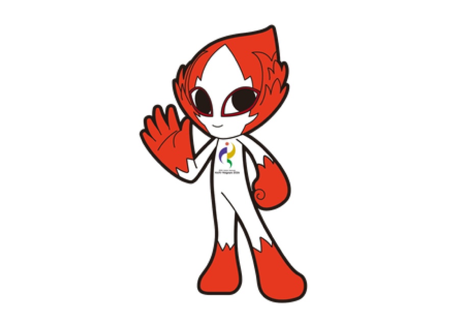 Honohon features in 59 pictograms for Asian Games