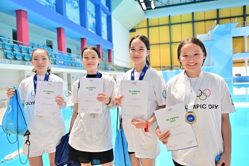 Kazakhstan NOC celebrates Olympic Day with series of events