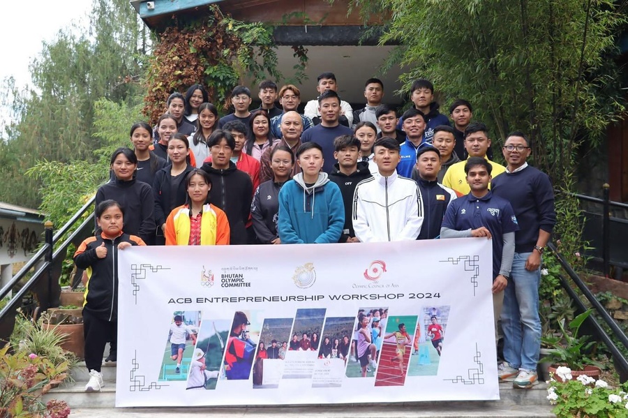 Athletes’ Commission of Bhutan holds Entrepreneurship workshop