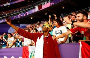 Qatar’s Barshim bags bronze in final Olympic appearance