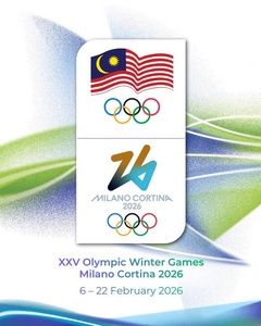 Malaysia NOC issues special Olympic pin for Milano Cortina 2026
