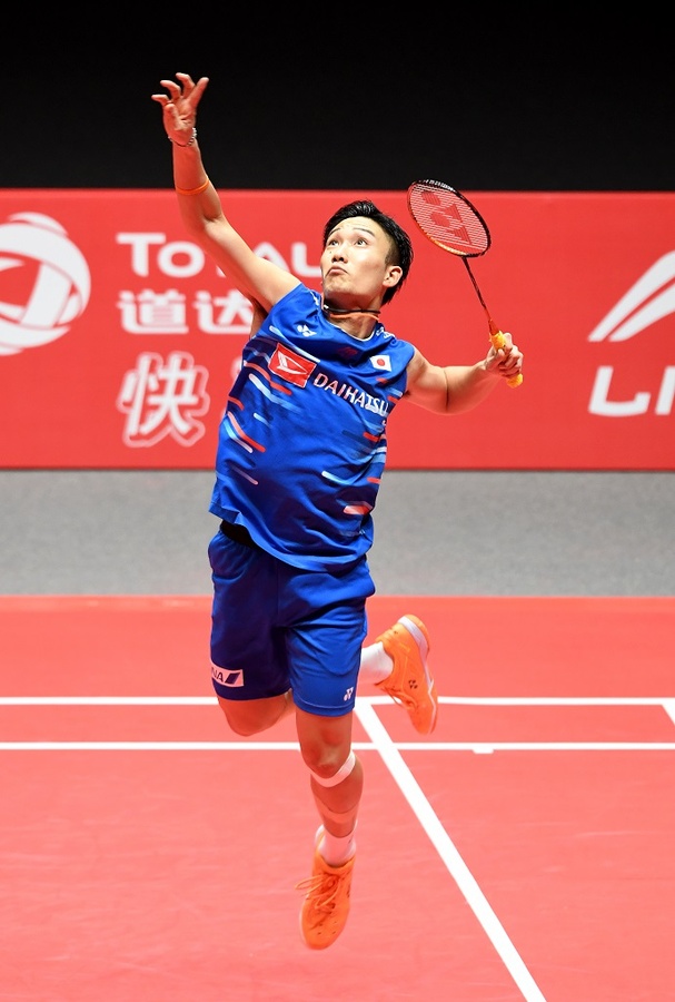 Men’s World No. 1 Kento Momota of Japan. © BWF