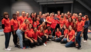 IOC President praises work of Lebanon’s young leader