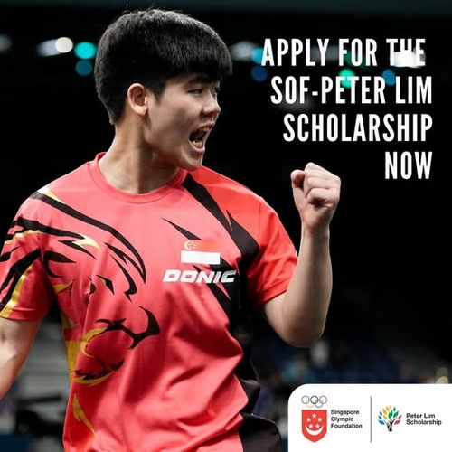 Singapore NOC launches SOF-Peter Lim scholarship applications for 2025