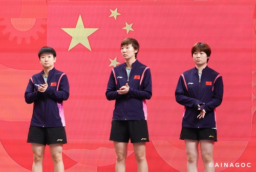 Chinese women overwhelm Japan for sixth straight table tennis team gold