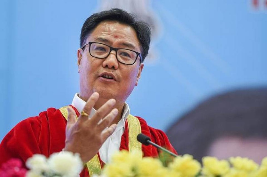 India's Sports Minister Kiren Rijiju. © PTI