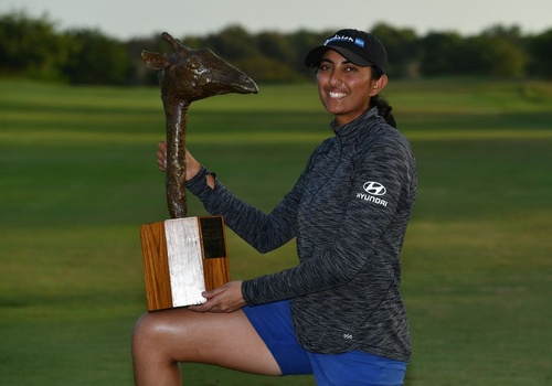 India’s Aditi Ashok makes ‘exciting start' to new golf year