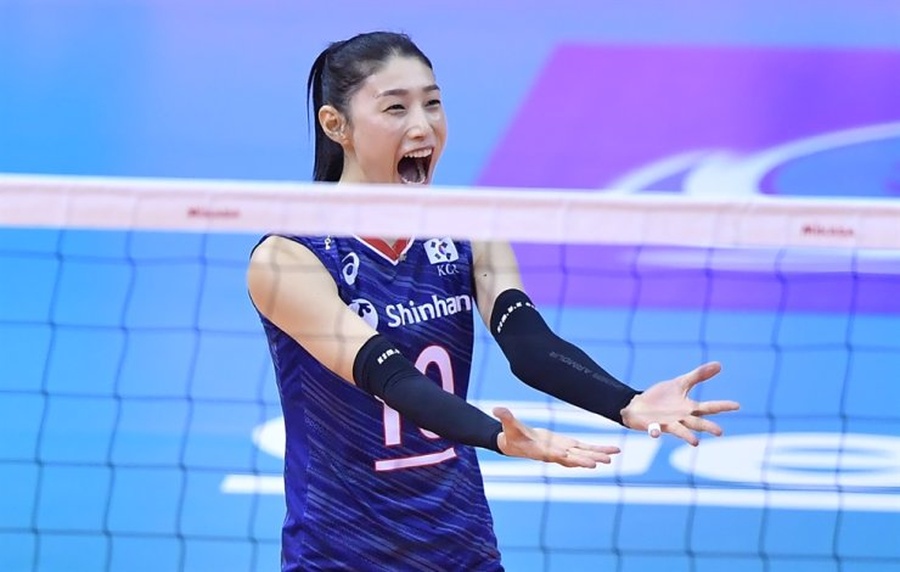 Korean volleyball great Kim Yeon-koung. © Korea Times