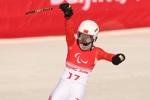 Zhang secures China’s first-ever Para Alpine Skiing gold