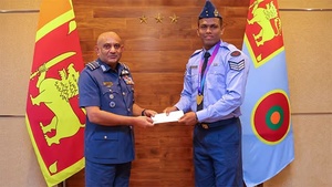 Javelin hero Pathirage promoted to Sri Lankan Air Force Sergeant
