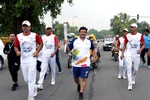  Jakarta - Palembang 2018  | New Delhi, India - 18th Asian Games Torch Relay 2018