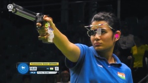 India’s Deswal wins World Cup pistol gold and Tokyo Olympic berth
