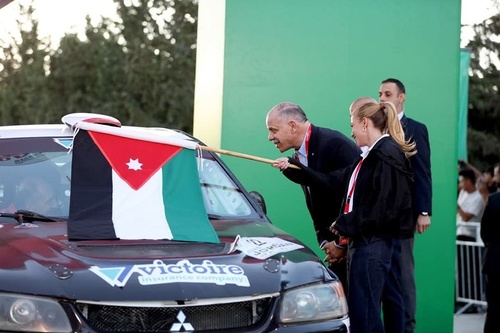Jordan NOC President Prince Faisal flags off National Rally