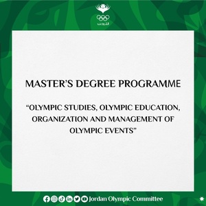 Jordan NOC calls for Olympic master’s degree applications
