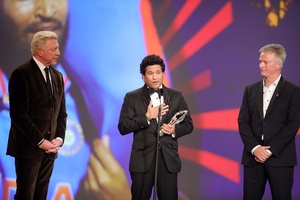Indian cricket great Tendulkar wins Laureus ‘sporting moment’ award