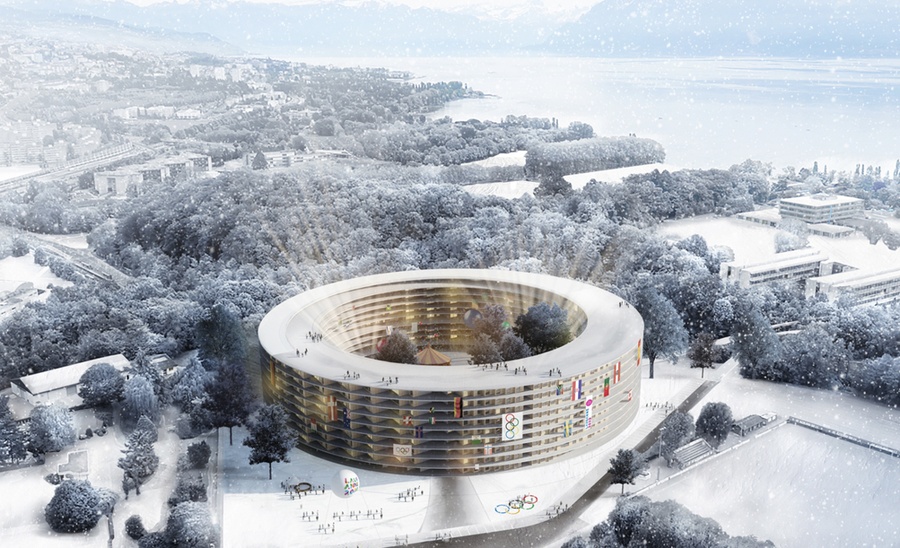 The Lausanne 2020 Winter YOG Athletes’ Village.